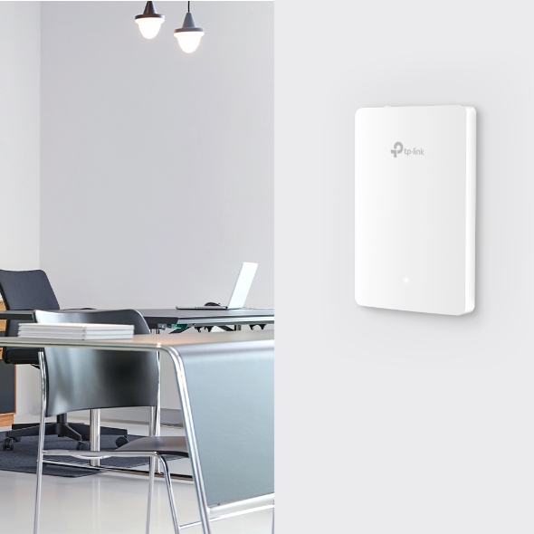 EAP615-Wall | Point WiFi TP-Link Access 6 AX1800 | Wall Plate