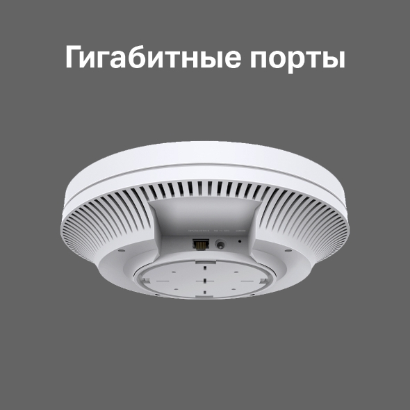 AX1800 Потолочная двухдиапазонная точка доступа Wi‑Fi 6 с MU‑MIMO 7