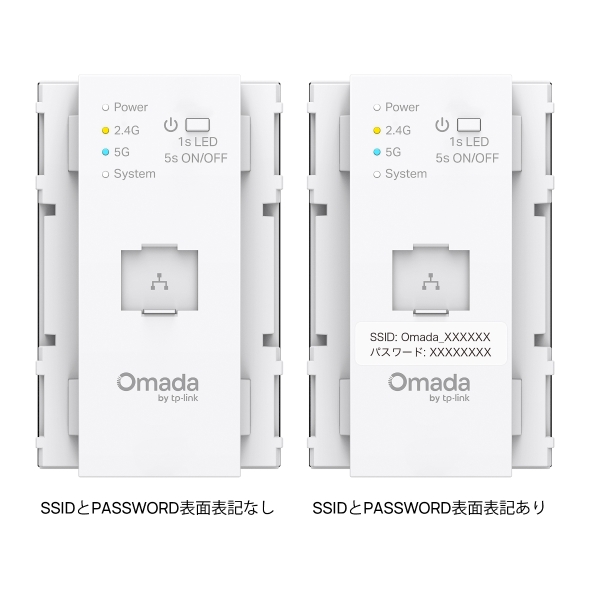 AX3000 コンセント埋め込み型 Wi-Fi 6アクセスポイント 1