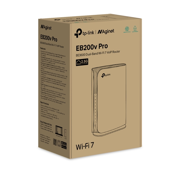 Router Wi-Fi 7 Dual-Band BE3600 VoIP 7