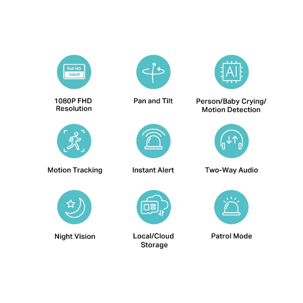 Kasa Spot Pan Tilt, 24/7 Recording 4