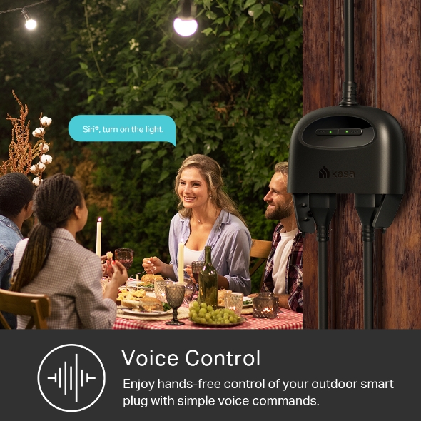 Kasa Smart Outdoor Plug, Matter Certified 5