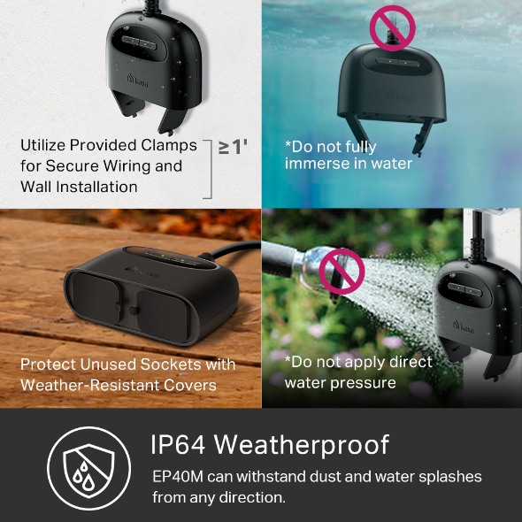Kasa Smart Outdoor Plug, Matter Certified 6