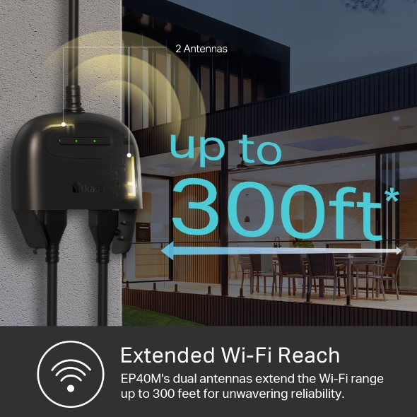 Kasa Smart Outdoor Plug, Matter Certified 8
