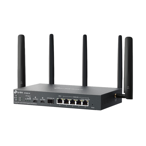 Omada 4G+ Cat6 AX3000 Gigabit VPN Gateway