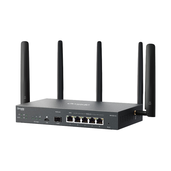 Omada 4G+ Cat6 AX3000 Wi-Fi 6 Gigabit VPN Gateway 3