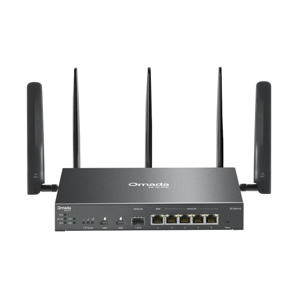 Omada 4G+ Cat6 AX3000 Wi-Fi 6 Gigabit VPN Gateway 1
