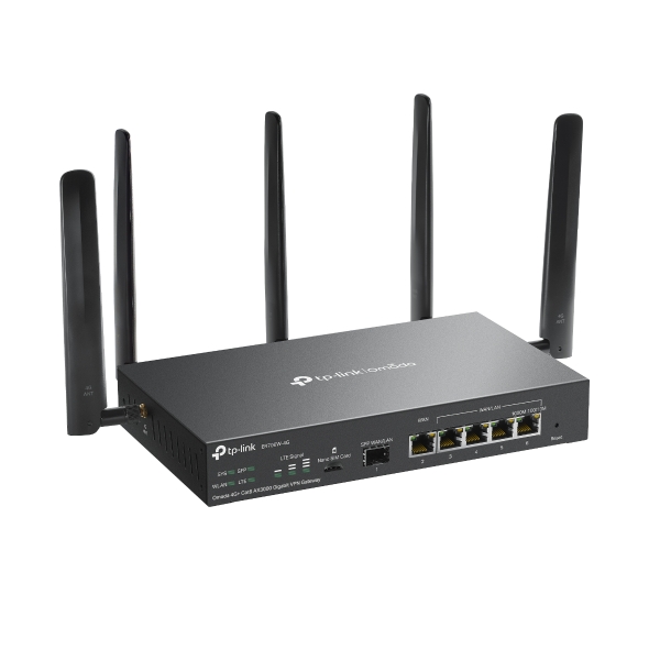 Omada 4G+ Cat6 AX3000 Gigabit VPN Gateway 4