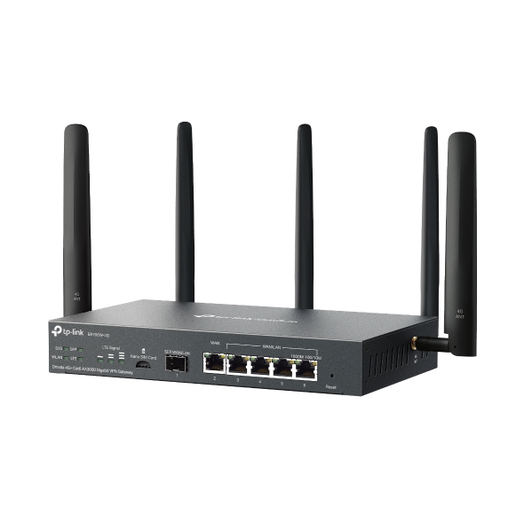 Omada 4G+ Cat6 AX3000 Gigabit VPN Gateway 3