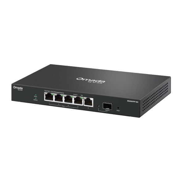 Omada 5-Port 2.5G + 1-Port 10G PoE++ Easy Managed Switch 3