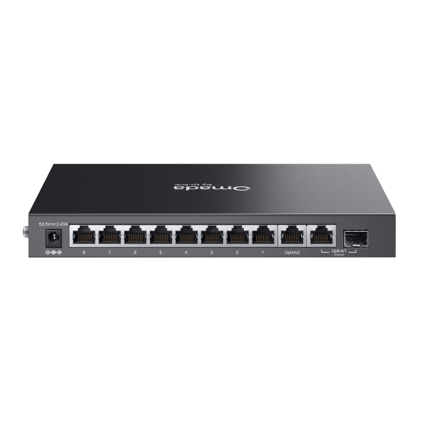 Switch Easy Managed Gigabit 10 Cổng Omada với 8 Cổng PoE+