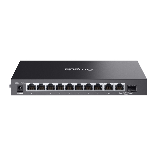 Omada 10-Port Gigabit Easy Managed Switch with 8-Port PoE+ 2