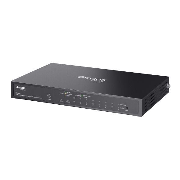 Omada 10-Port Gigabit Easy Managed Switch with 8-Port PoE+ 3