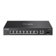 Omada 8-Port 2.5G + 2-Port 10G Easy Managed Switch with 8-Port PoE++ 1