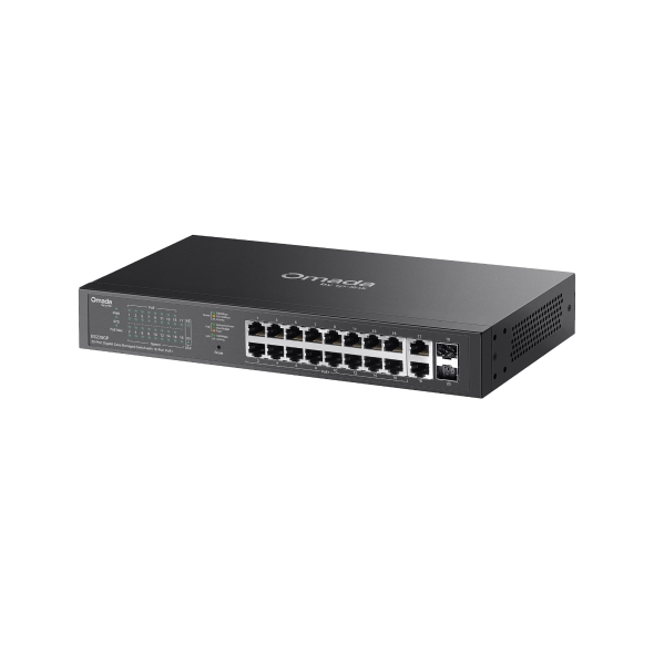 Omada 20-Port Gigabit Easy Managed Switch with 16-Port PoE+