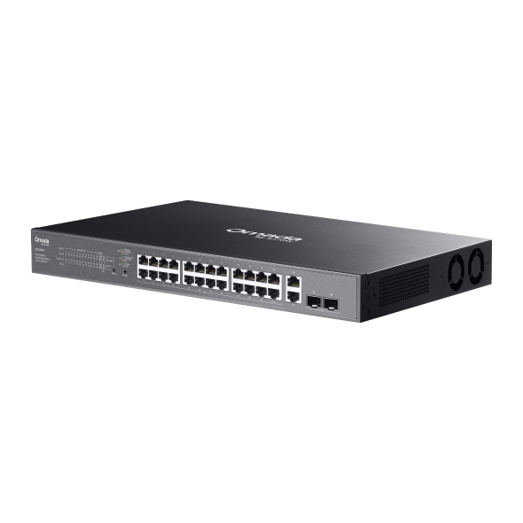 Omada 28-Port Gigabit Easy Managed Switch with 24-Port PoE+