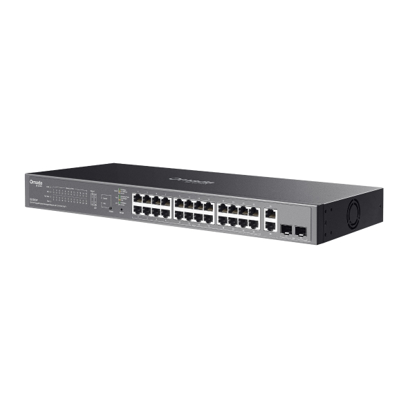 Omada 28-Port Gigabit Easy Managed Switch with 24-Port PoE+ 3