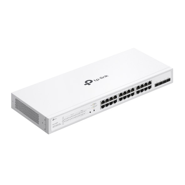 28-Port Gigabit Smart Switch with 24-Port PoE+ 4