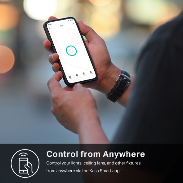 Kasa Smart Wi-Fi Light Switch, Single Pole 4