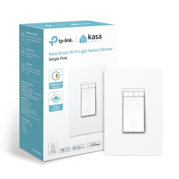 Kasa Smart Wi-Fi Light Switch, Dimmer 8