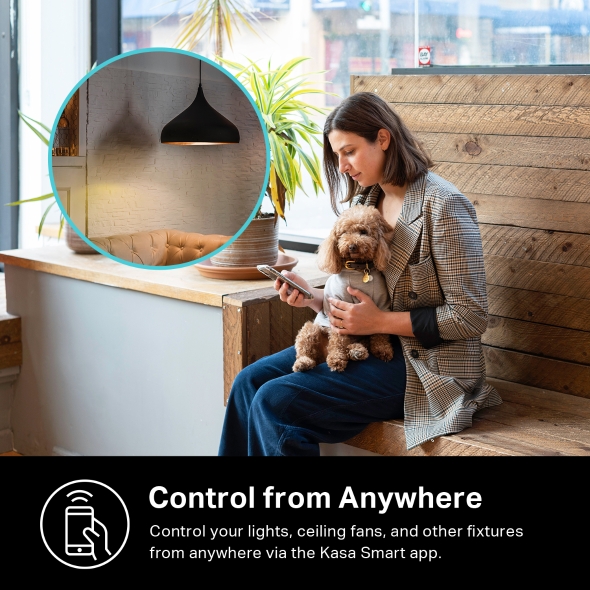 Kasa Smart Wi-Fi Light Switch, Dimmer 5