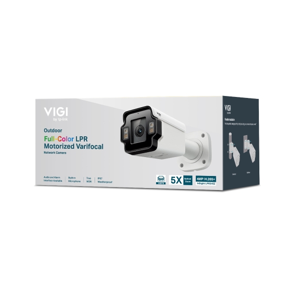 VIGI 4MP Outdoor License Plate Recognition Bullet Network Camera 4