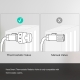 Tête de vanne radiateur thermostatique connectée Kasa 9