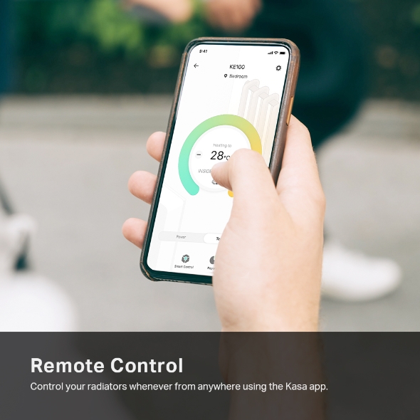 Kit de démarrage Tête de vanne radiateur thermostatique connectée + Hub WiFi Kasa  4