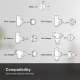 Tête de vanne radiateur thermostatique connectée Kasa 7