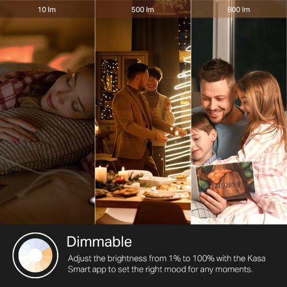 Kasa Smart Light Bulb, Multicolour 6