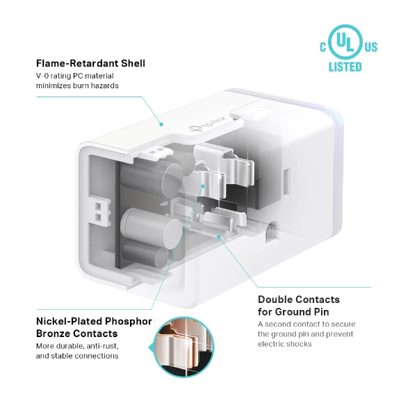 EP25P4  Kasa Smart WiFi Plug Slim with Energy Monitoring, Apple