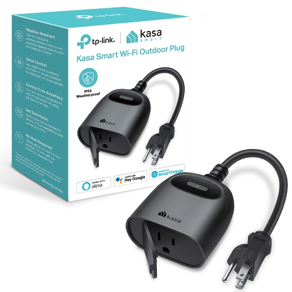 Kasa Smart  Wi-Fi Outdoor Plug-In Dimmer 1