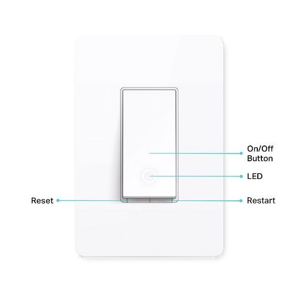 Kasa Smart Wi-Fi Light Switch, Matter