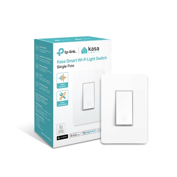 Kasa Smart Wi-Fi Light Switch, Matter  10