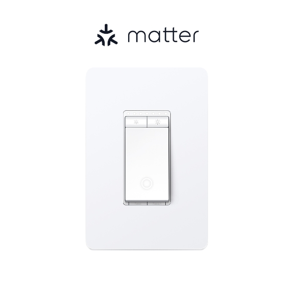 Kasa Smart Wi-Fi Dimmer Light Switch, Matter 1
