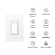 Kasa Smart Wi-Fi Dimmer Light Switch, Matter 3