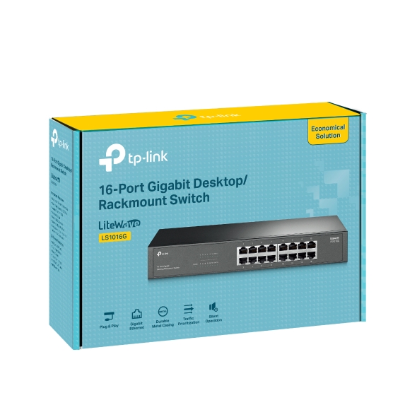 16-Port Gigabit Desktop/Rackmount Switch 11