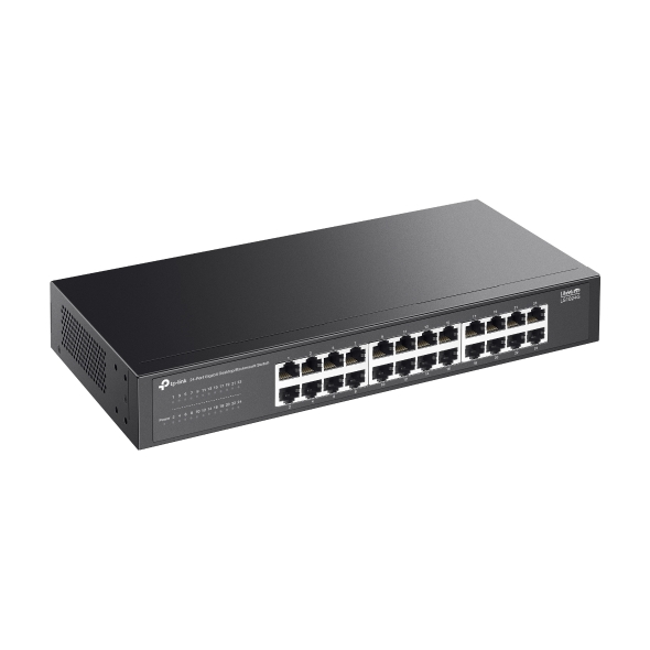 Przełącznik do montażu na blacie/w szafie Rack, 24 porty gigabitowe 4