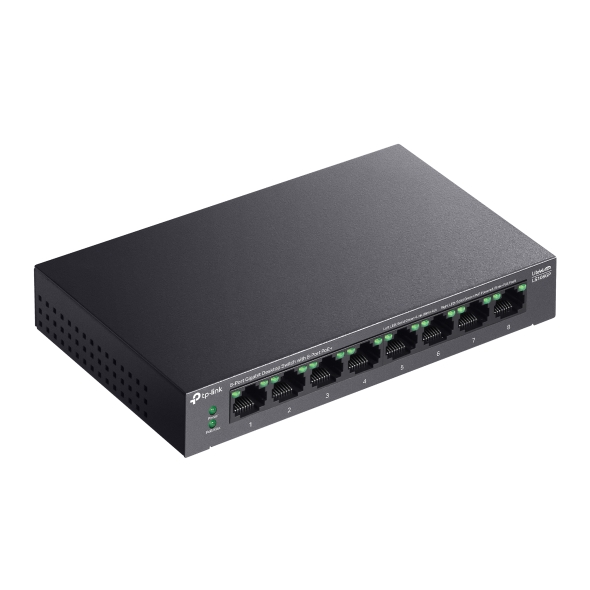 8-Port Gigabit Desktop Switch with 8-Port PoE+ 4