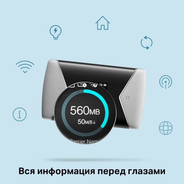 Портативный роутер Wi‑Fi N300 с поддержкой LTE Advanced 9