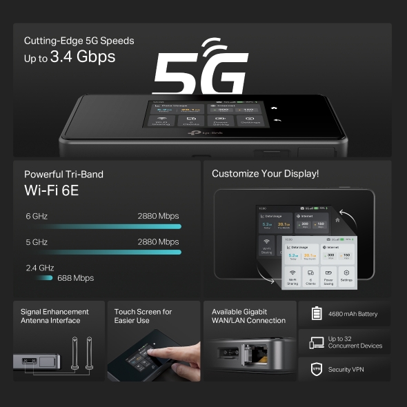 5G Mobile Wi-Fi M8550 7