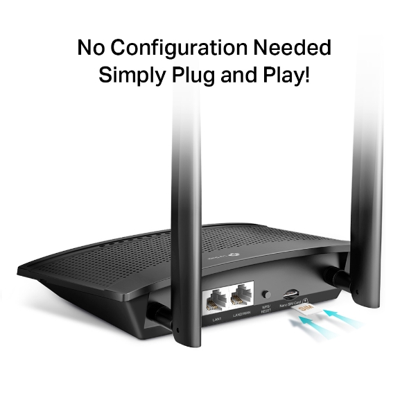 Router 4G Wi-Fi N 300Mbps  4