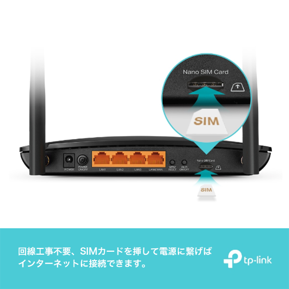 AC1200 SIMフリー ホームルーター 5