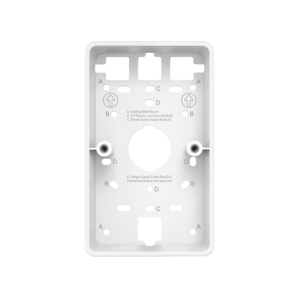 Omada Wall Plate Access Point Junction Box