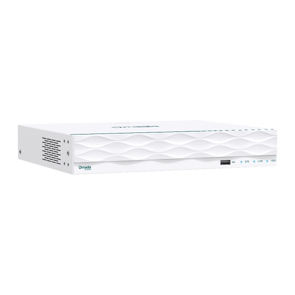 Omada 8MP Bullett PoE Security Camera System with 2TB HDD, 4 Cameras with 16-Channel NVR 5