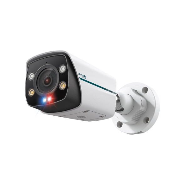 Omada 8MP Bullett PoE Security Camera System with 2TB HDD, 4 Cameras with 16-Channel NVR 7