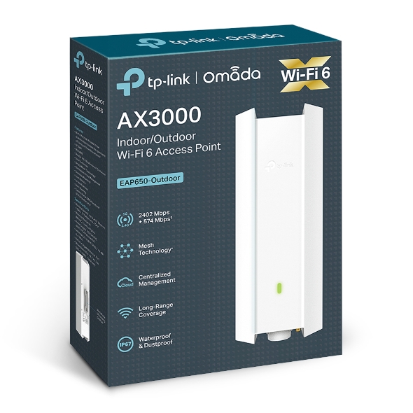 AX3000 Внутренняя/наружная гигабитная точка доступа Wi-Fi 6