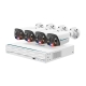 Omada 16 Channel PoE NVR with 8 PoE+ Ports & 4 Bullet Cameras 2