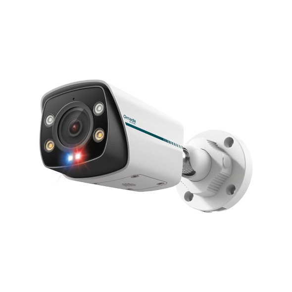 Omada 16 Channel PoE NVR with 8 PoE+ Ports & 4 Bullet Cameras