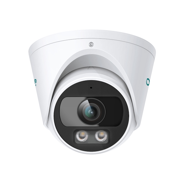 Omada 5MP Turret PoE Security Camera System with 4TB HDD, 4 Cameras with 16-Channel NVR 8